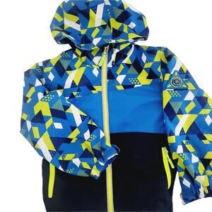 4/5 hooded fleece lined jacket / coat Top &Sky brand